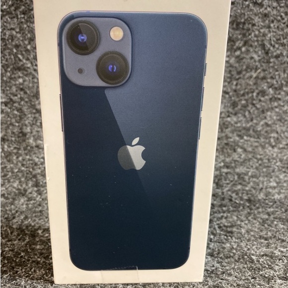Apple Smartphone in Deep Blue